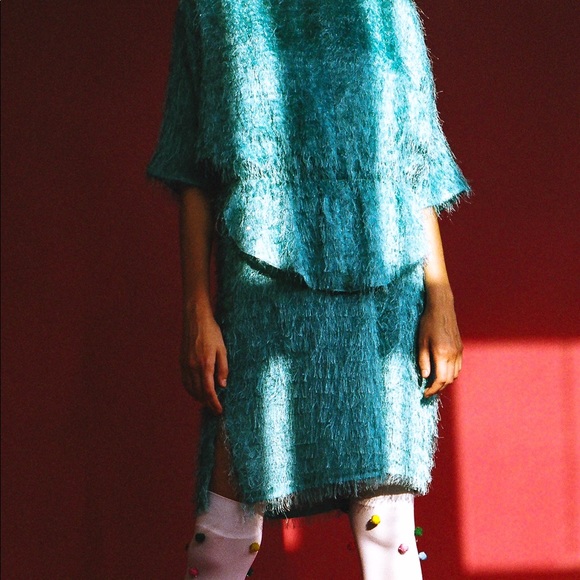 Vintage Dresses & Skirts - Vintage 80s sparkle sparkle 2 pc set
